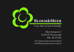 Bloem & Meer Ondernemers Nieuwstadt, Lokaal Leven Lokaal Besteden.